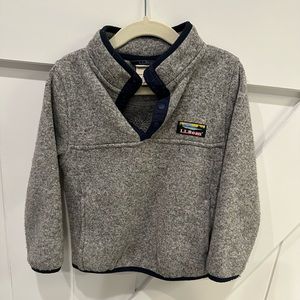 Kids' L.L.Bean Sweater Fleece, Pullover Size 4T